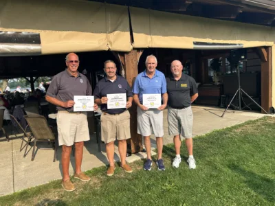 Three referees receive Golden Whistle Award